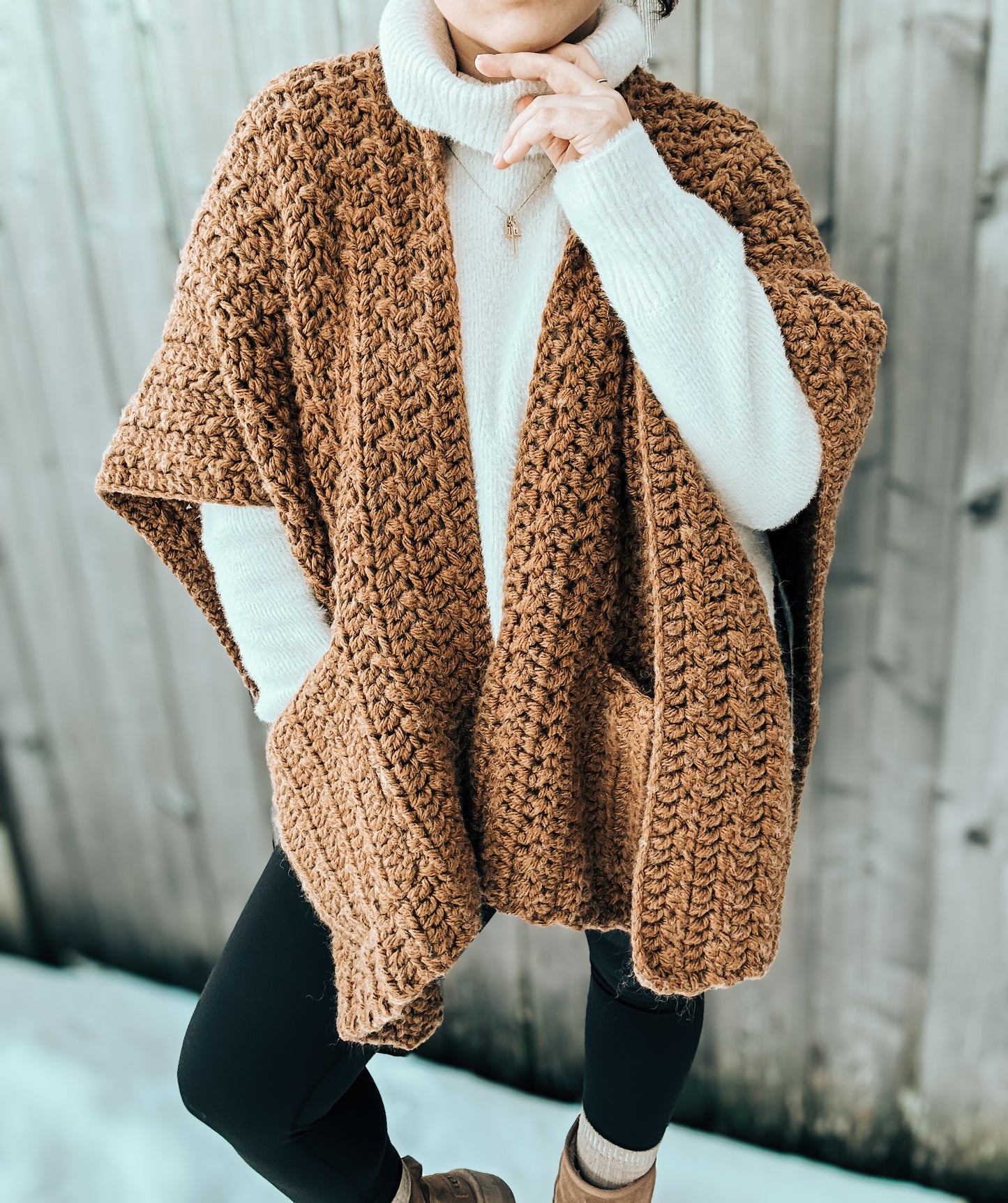 Golden Hour Cape - Crochet Pattern