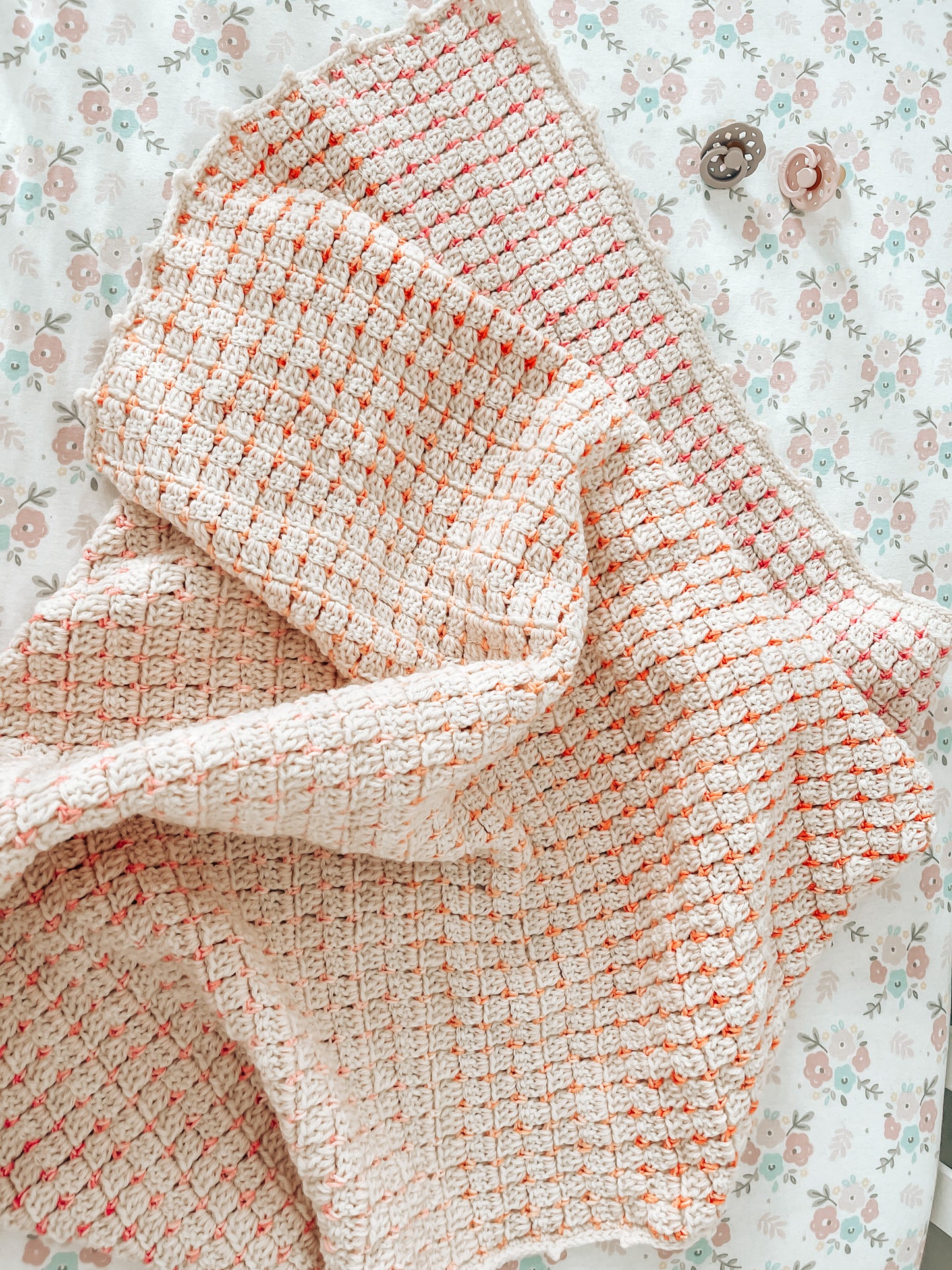 Cloud Blanket, Worsted weight version - Crochet Pattern