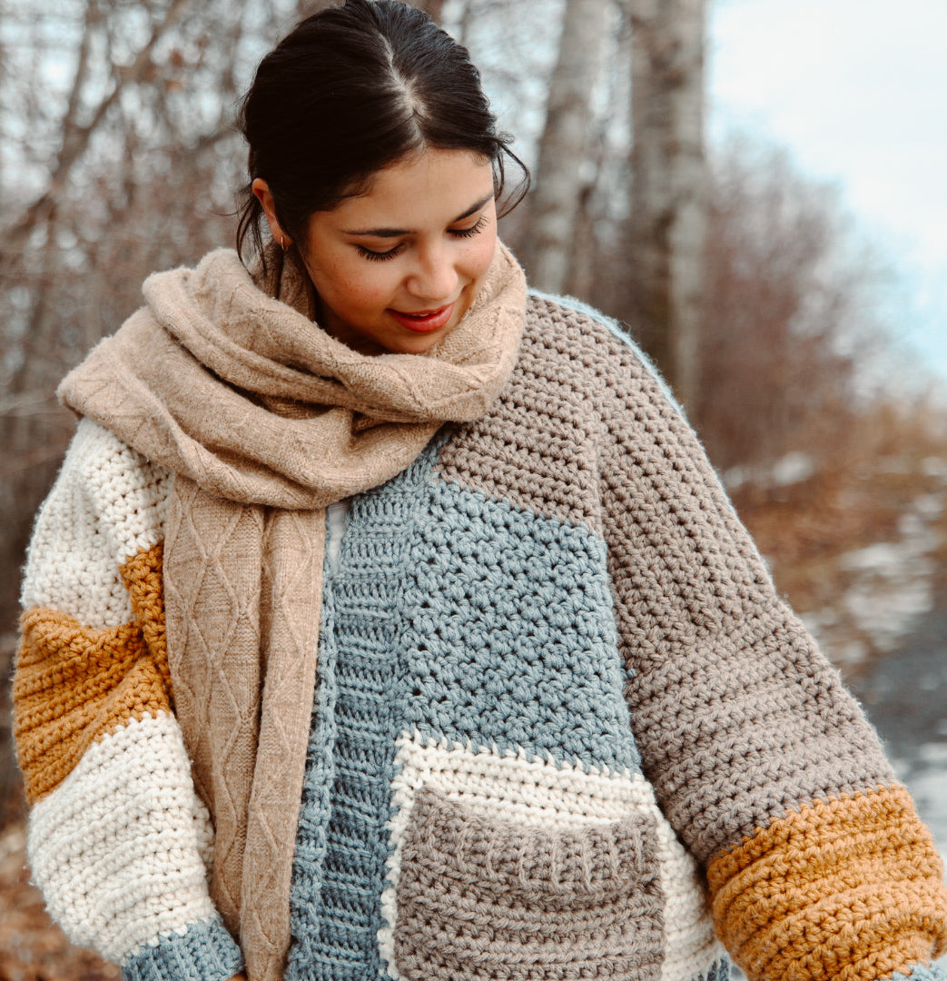 Fireside Cardigan - Crochet Pattern