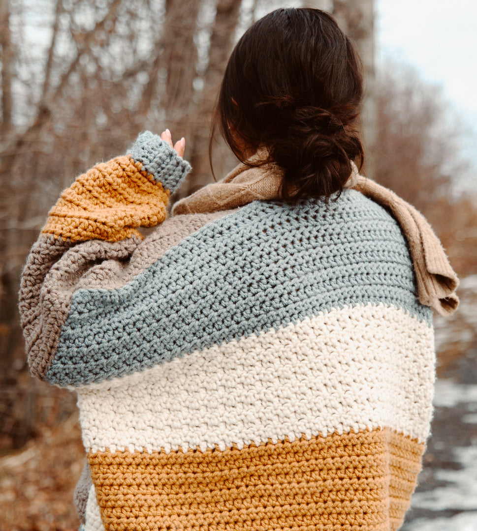 Fireside Cardigan - Crochet Pattern