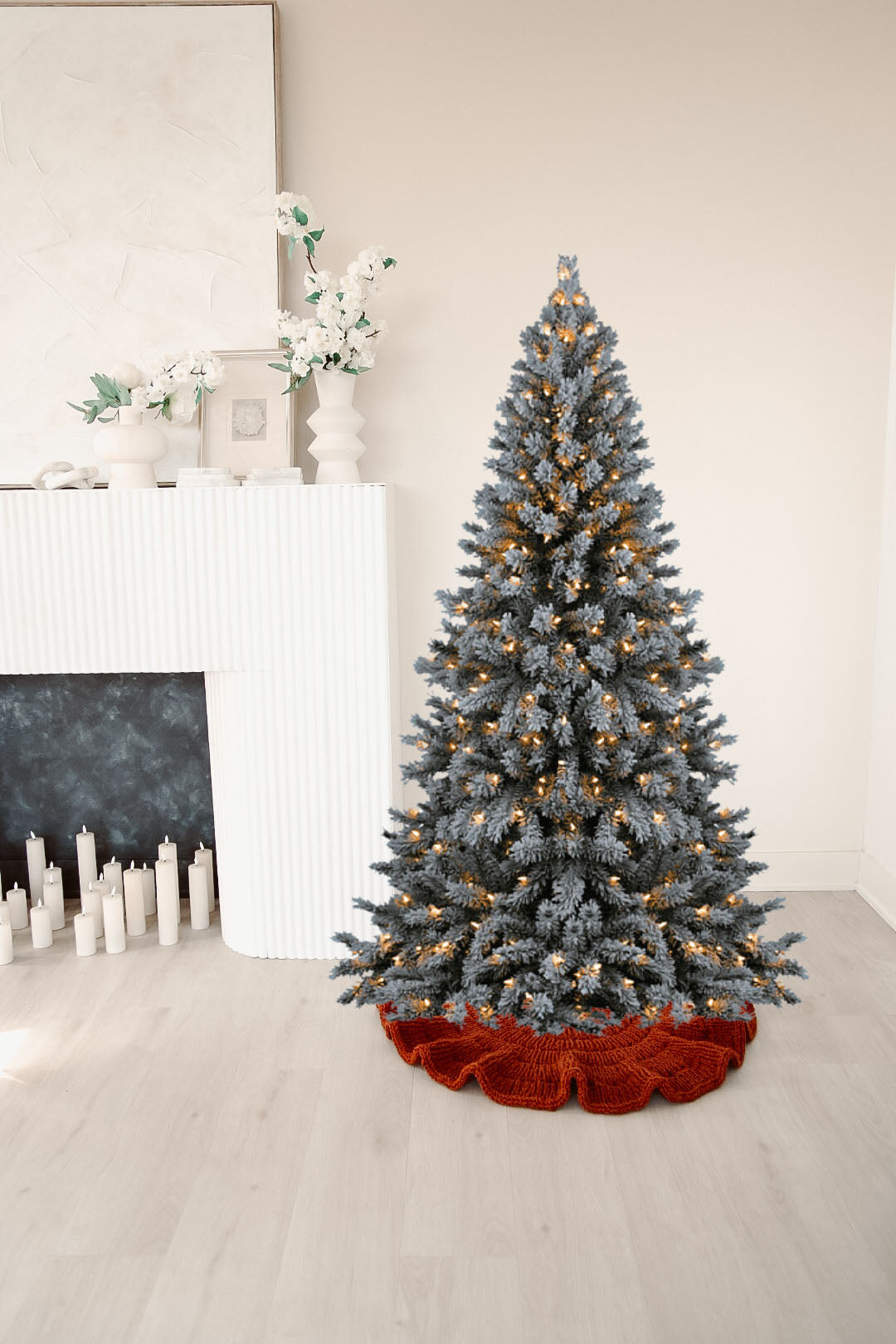 Under The Xmas Tree Skirt - Knitting Pattern