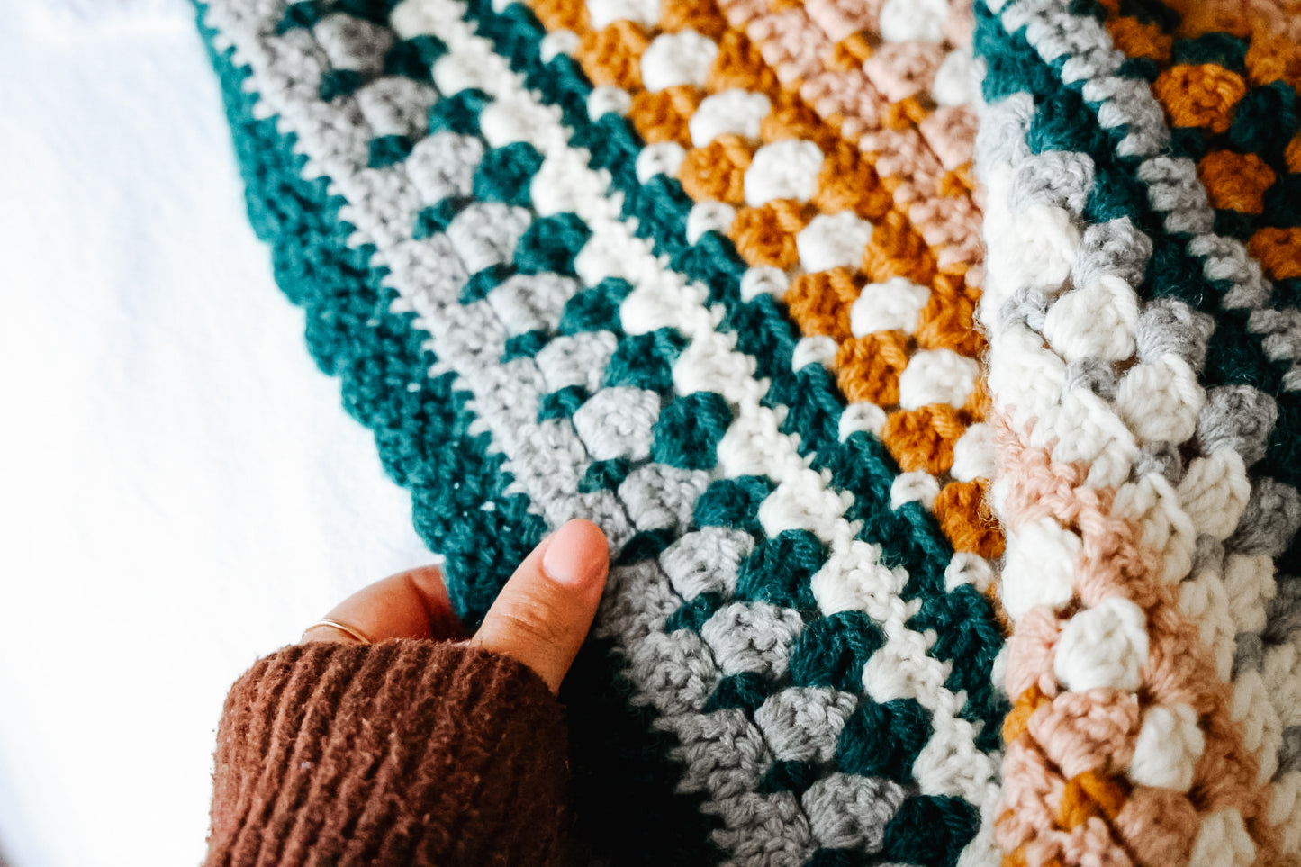 Riverbed Blanket - Crochet Pattern