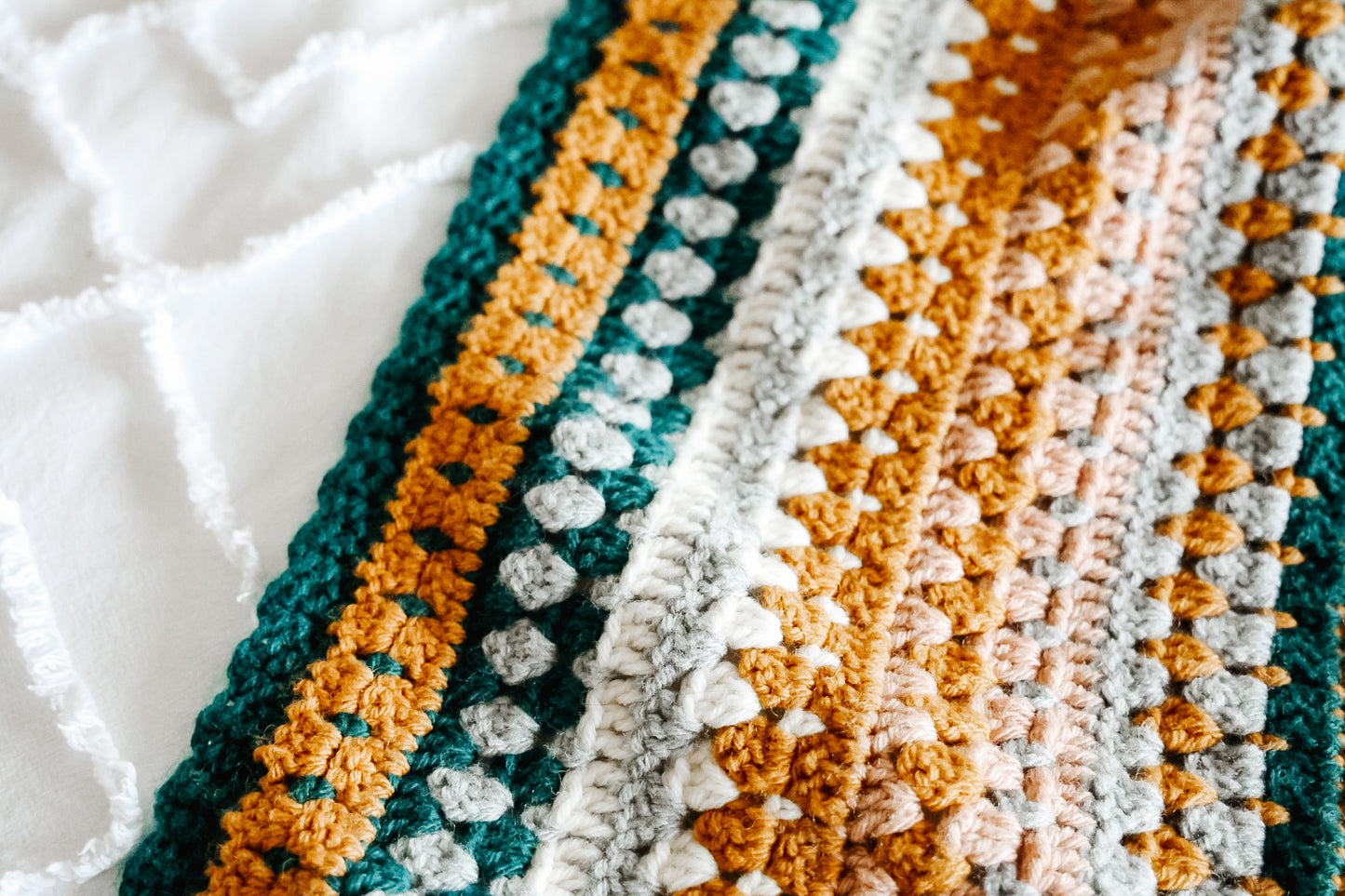 Riverbed Blanket - Crochet Pattern