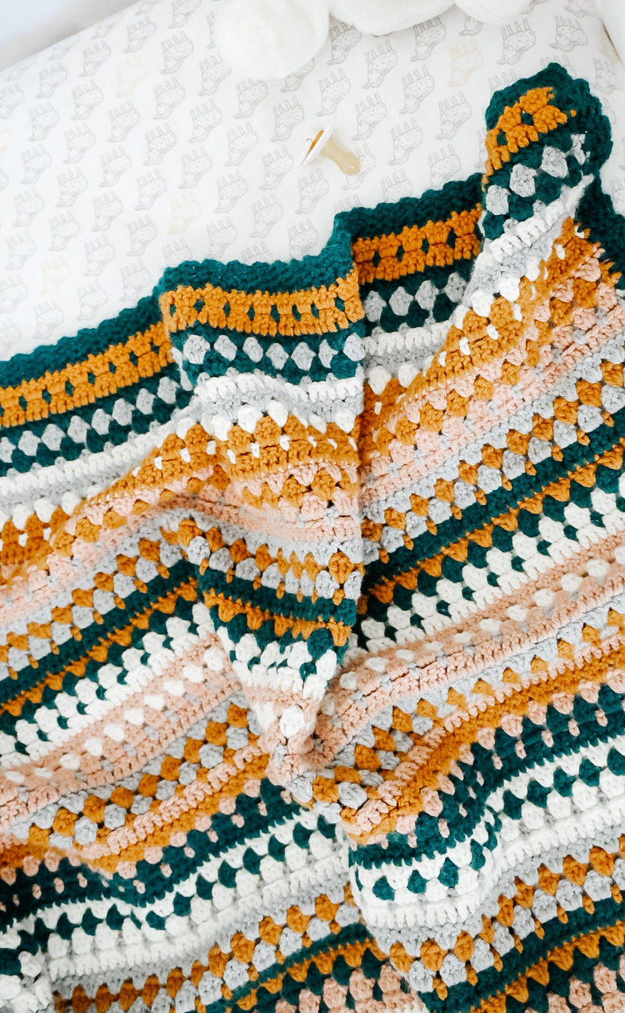 Riverbed Blanket - Crochet Pattern