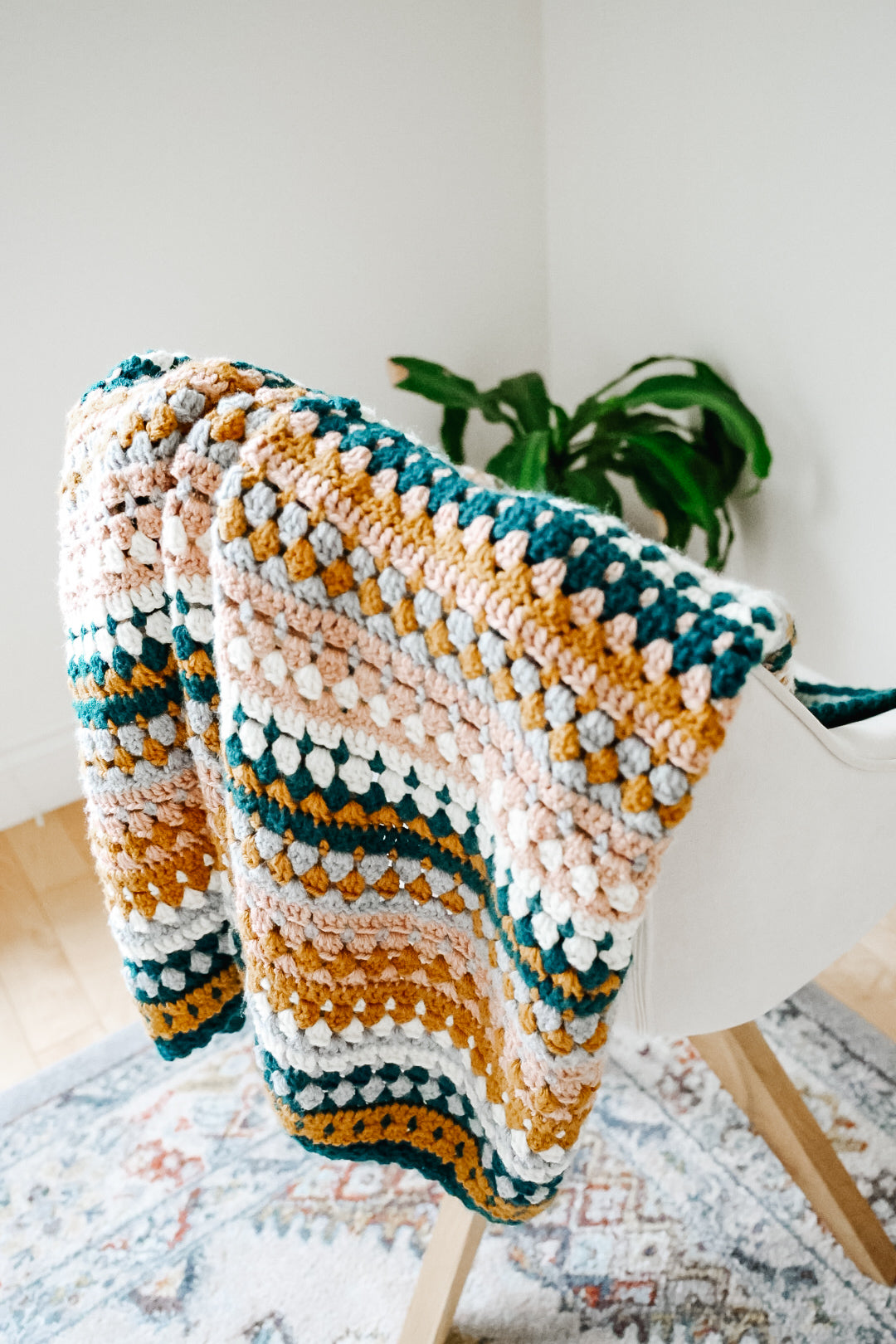 Riverbed Blanket - Crochet Pattern