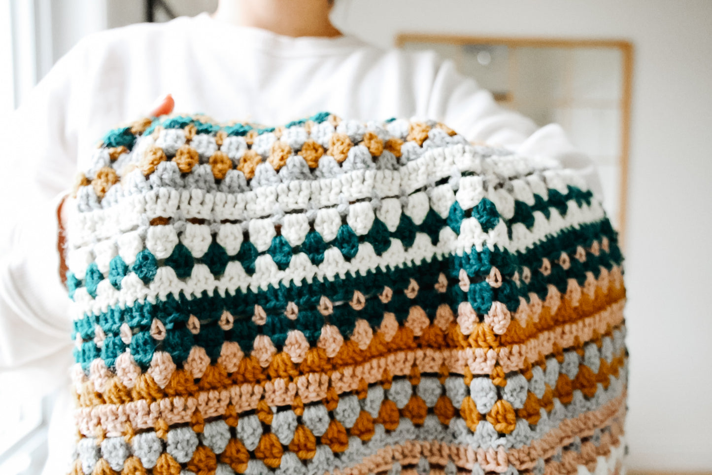 Riverbed Blanket - Crochet Pattern