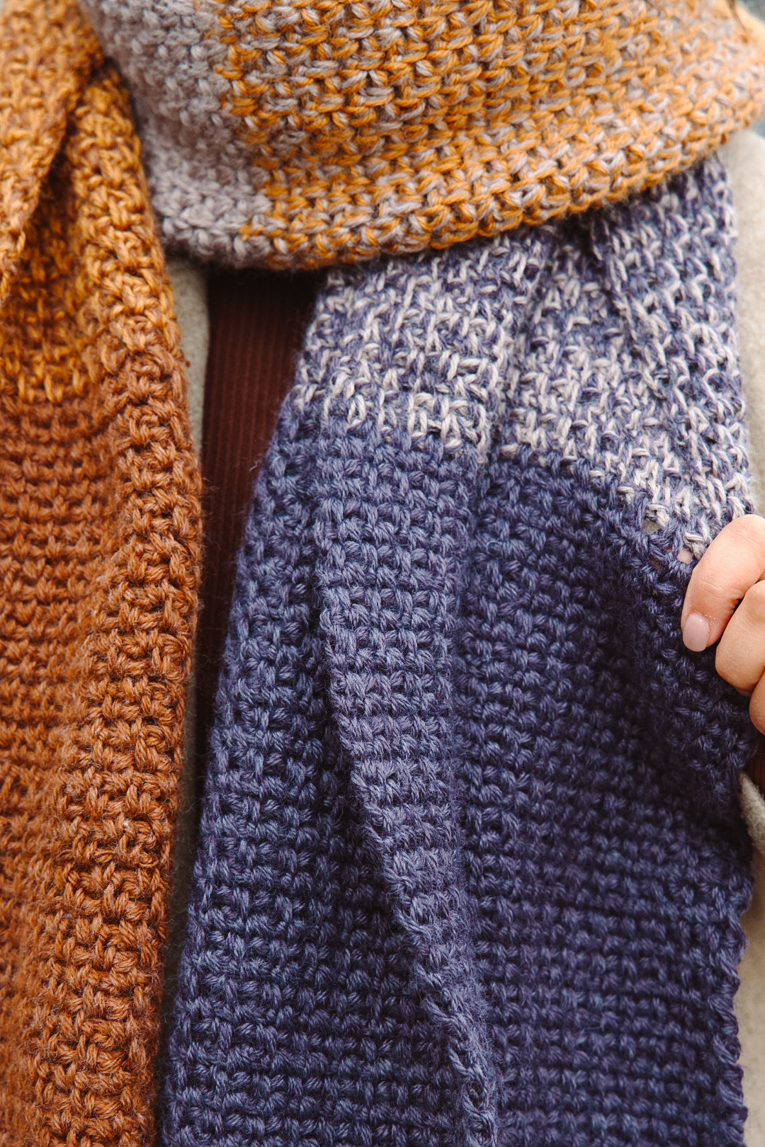 Winterwish Blanket Scarf - Crochet Pattern