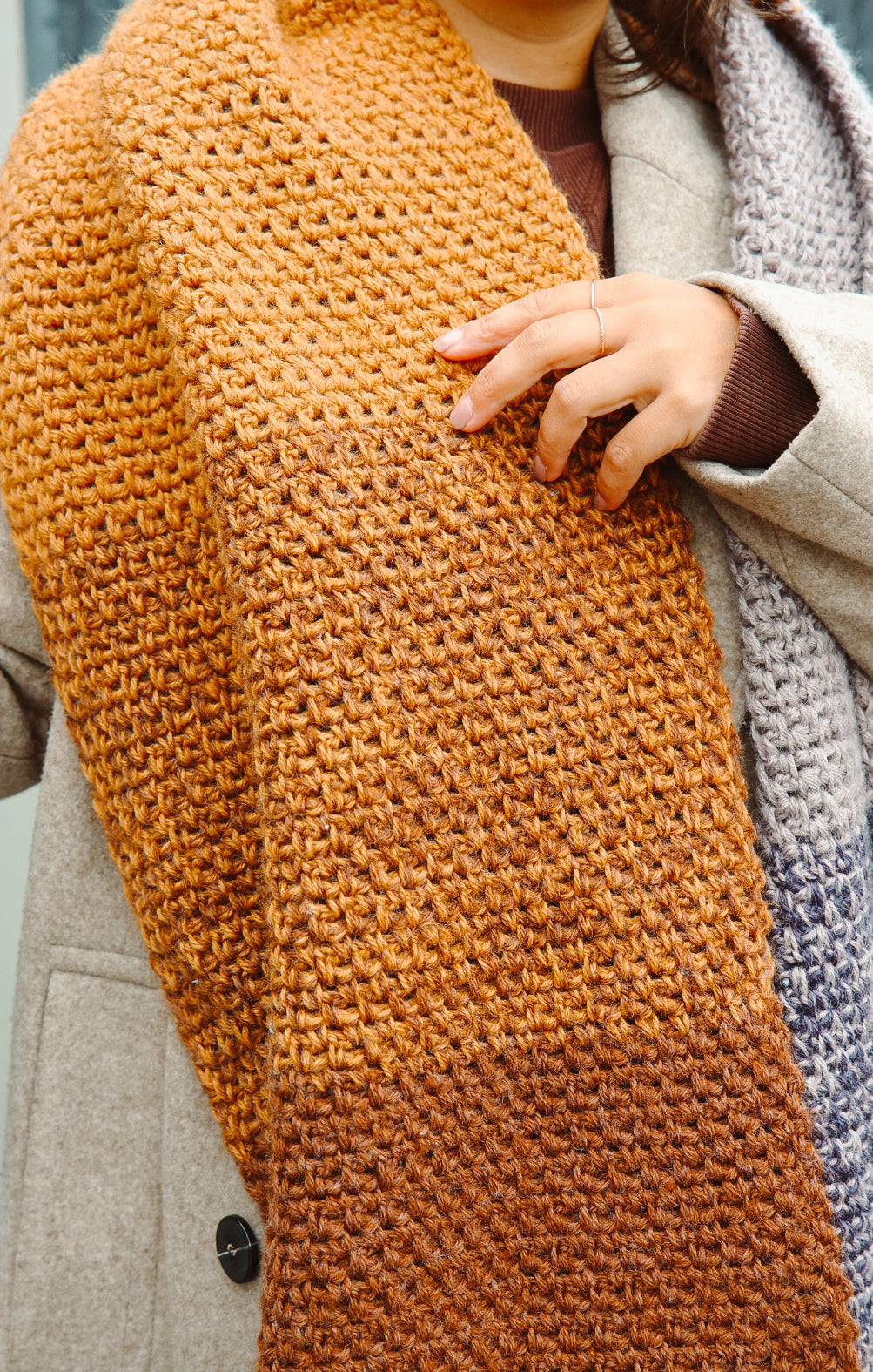 Winterwish Blanket Scarf - Crochet Pattern