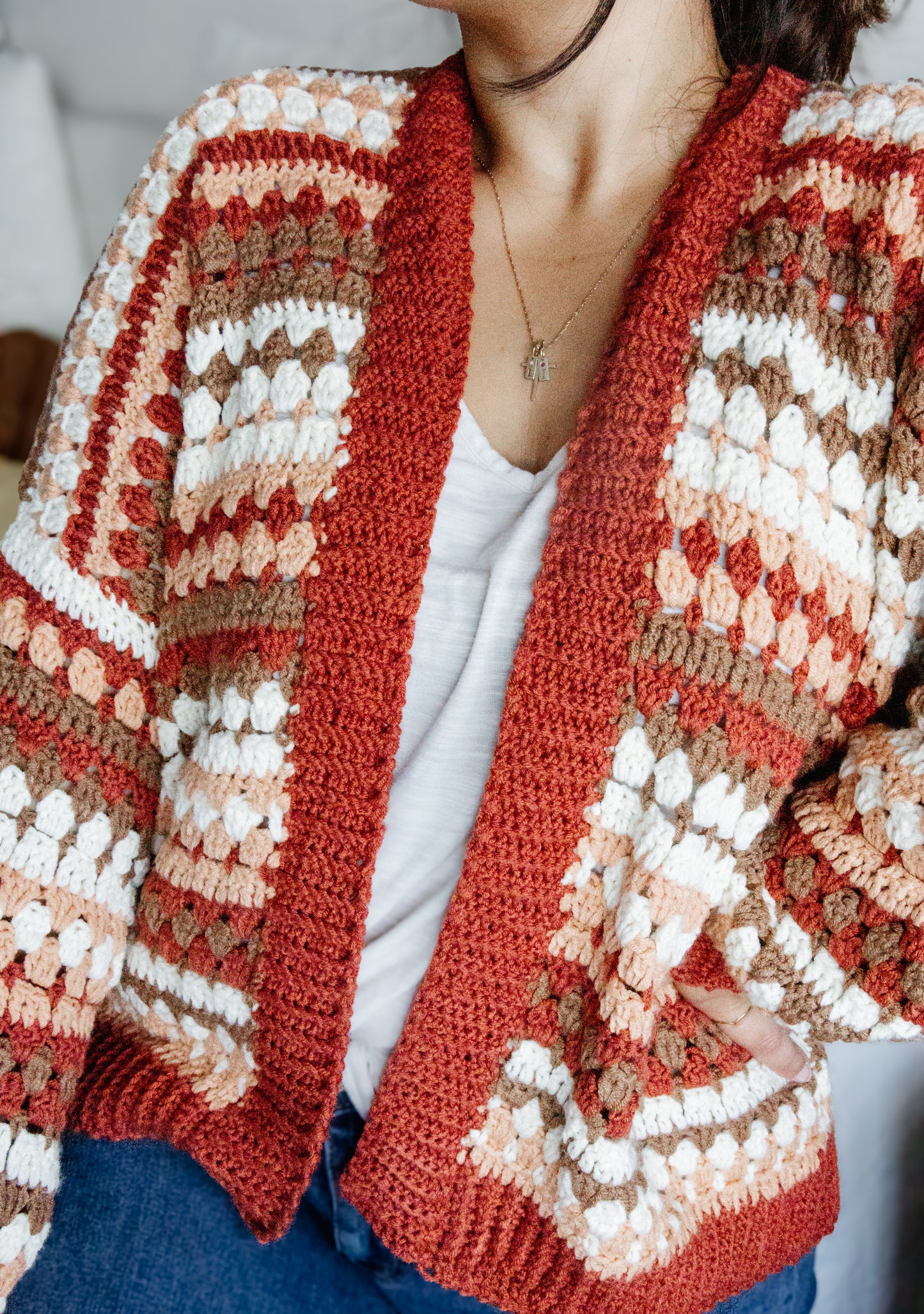Riverbed Cardigan - Crochet Pattern
