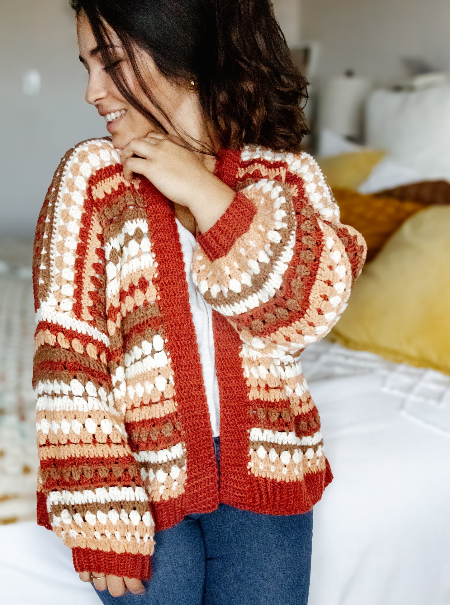 Riverbed Cardigan - Crochet Pattern