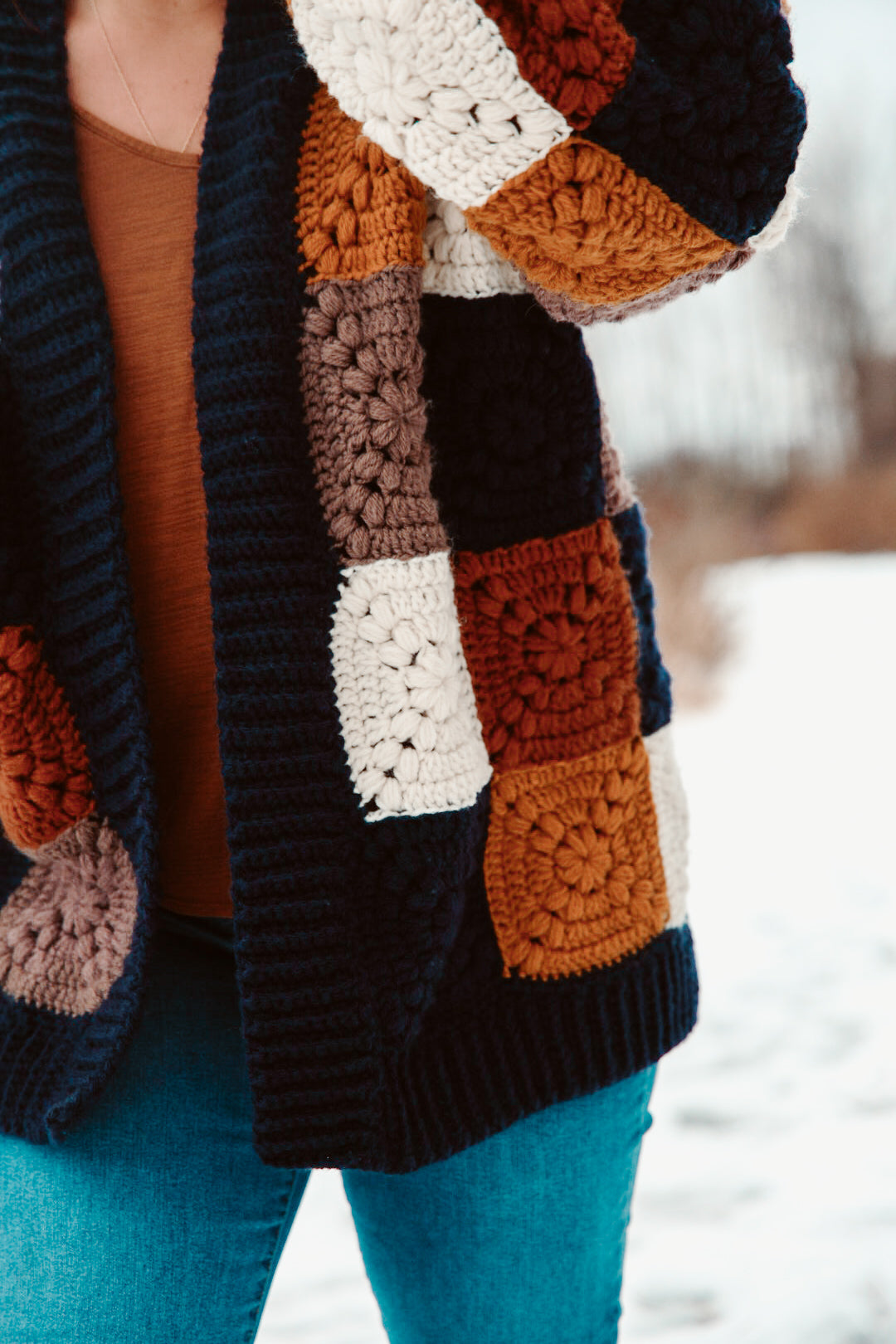 Never Off Cardigan - Crochet Pattern