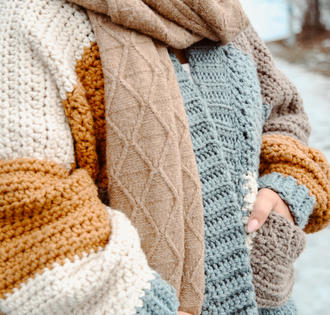 Fireside Cardigan - Crochet Pattern