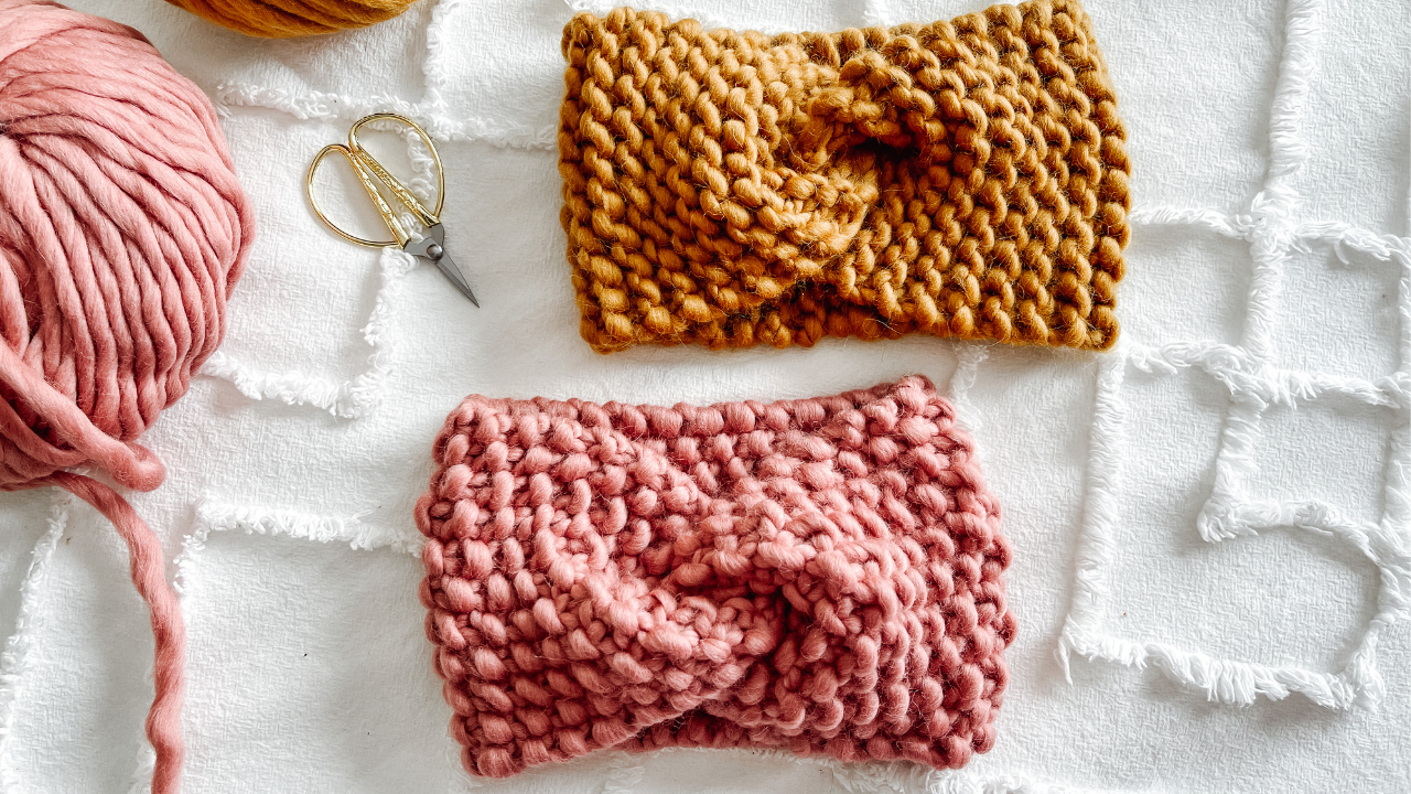 Twisted Headbands - Knitting Pattern