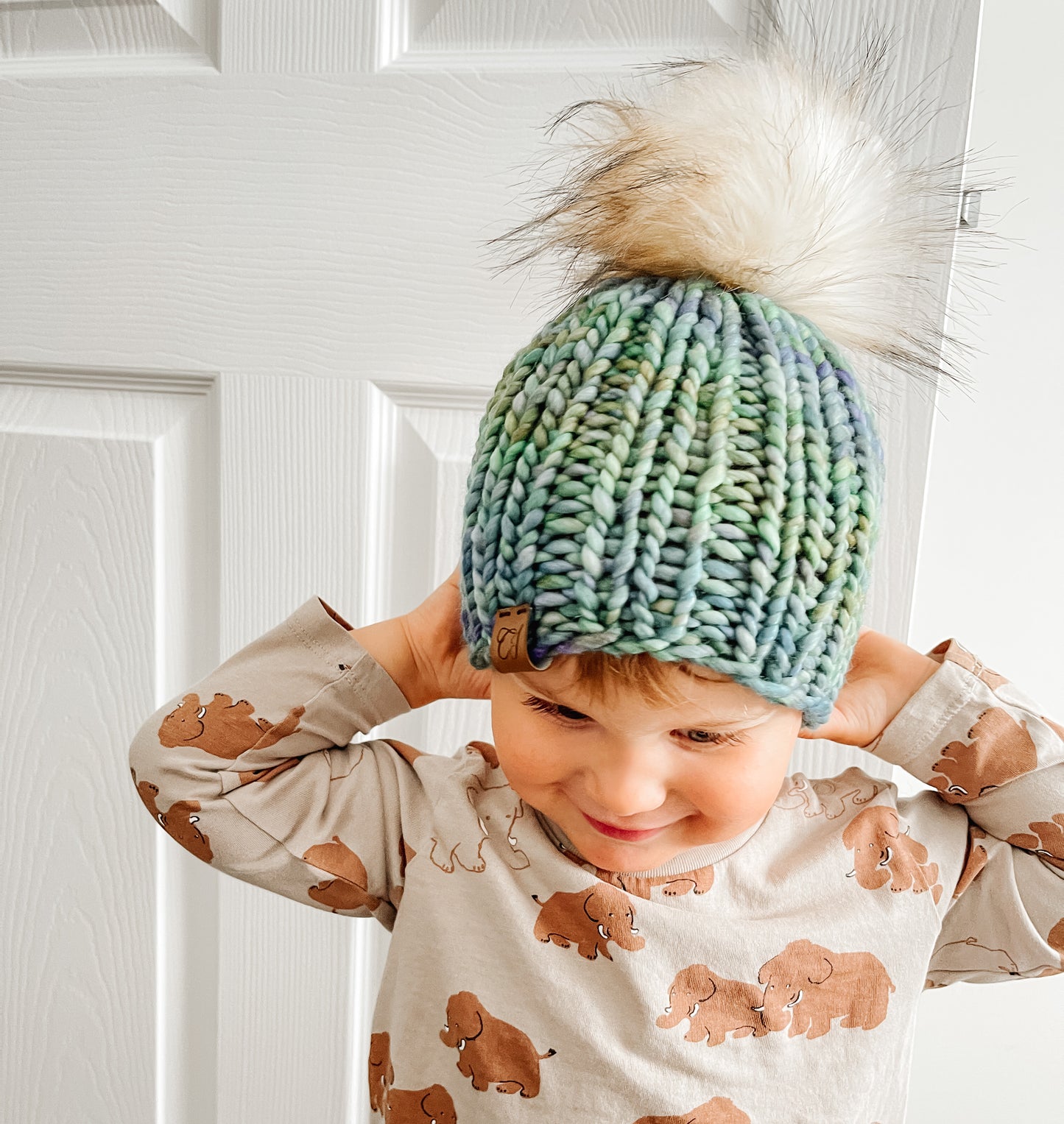 Snuggle Me Beanie - Knitting Pattern