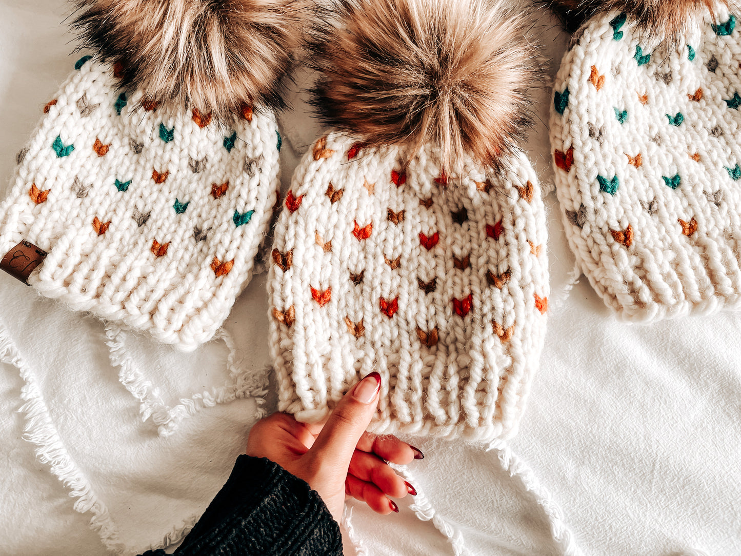 Fair Isle Beanie - Knitting Pattern