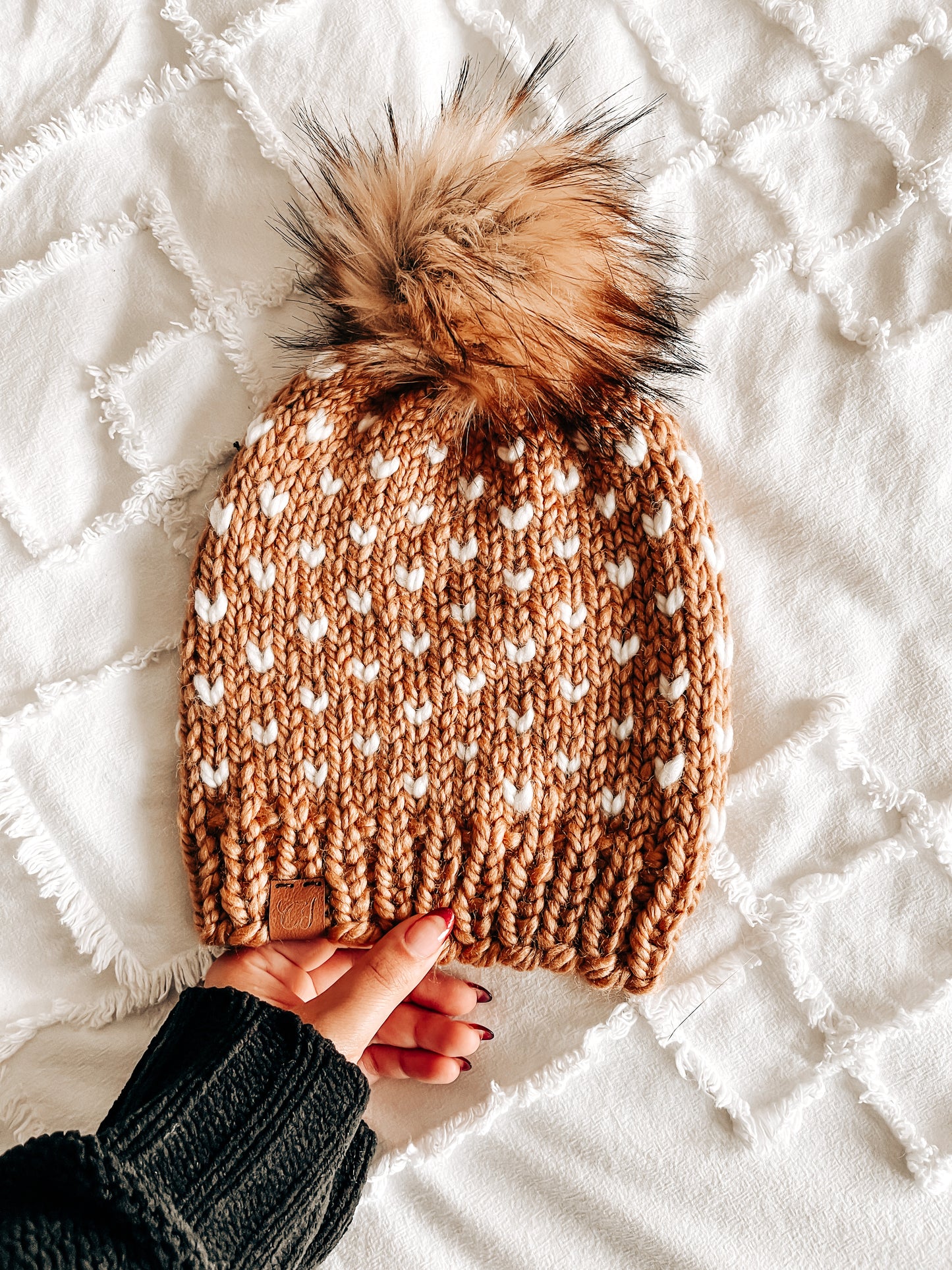 Fair Isle Beanie - Knitting Pattern