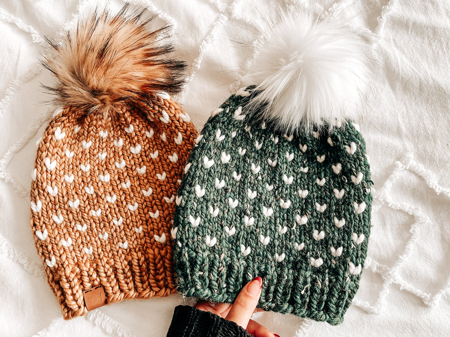 Fair Isle Beanie - Knitting Pattern