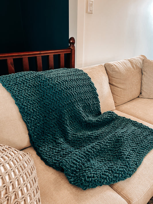 Movie Night Throw - Crochet Pattern