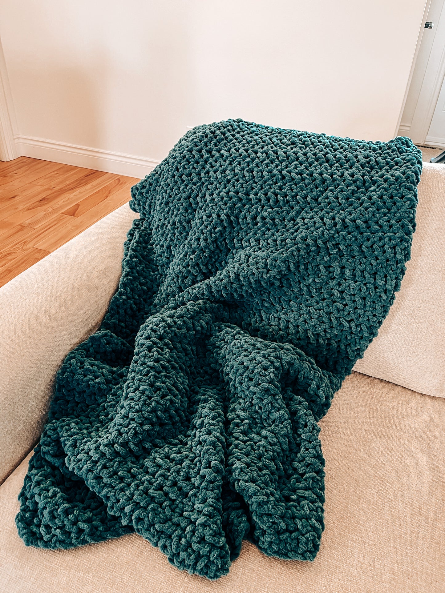 Movie Night Throw - Crochet Pattern
