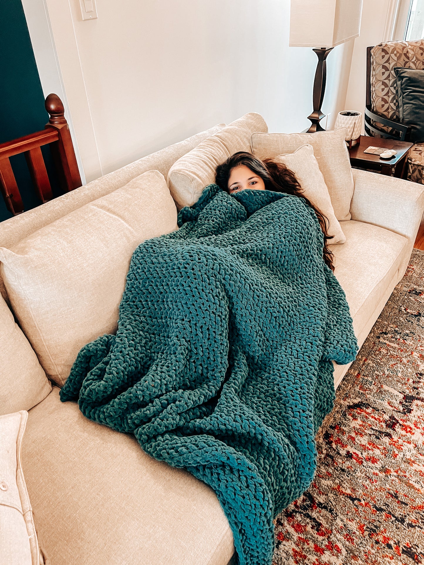 Movie Night Throw - Crochet Pattern