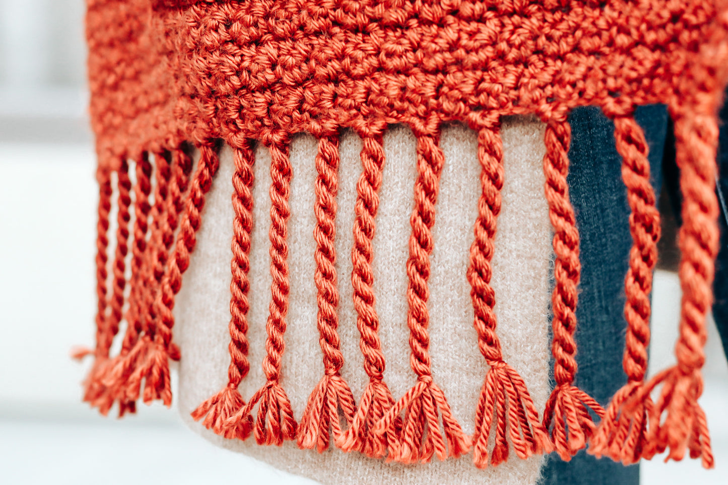 The Amber Blanket Scarf - Crochet Pattern