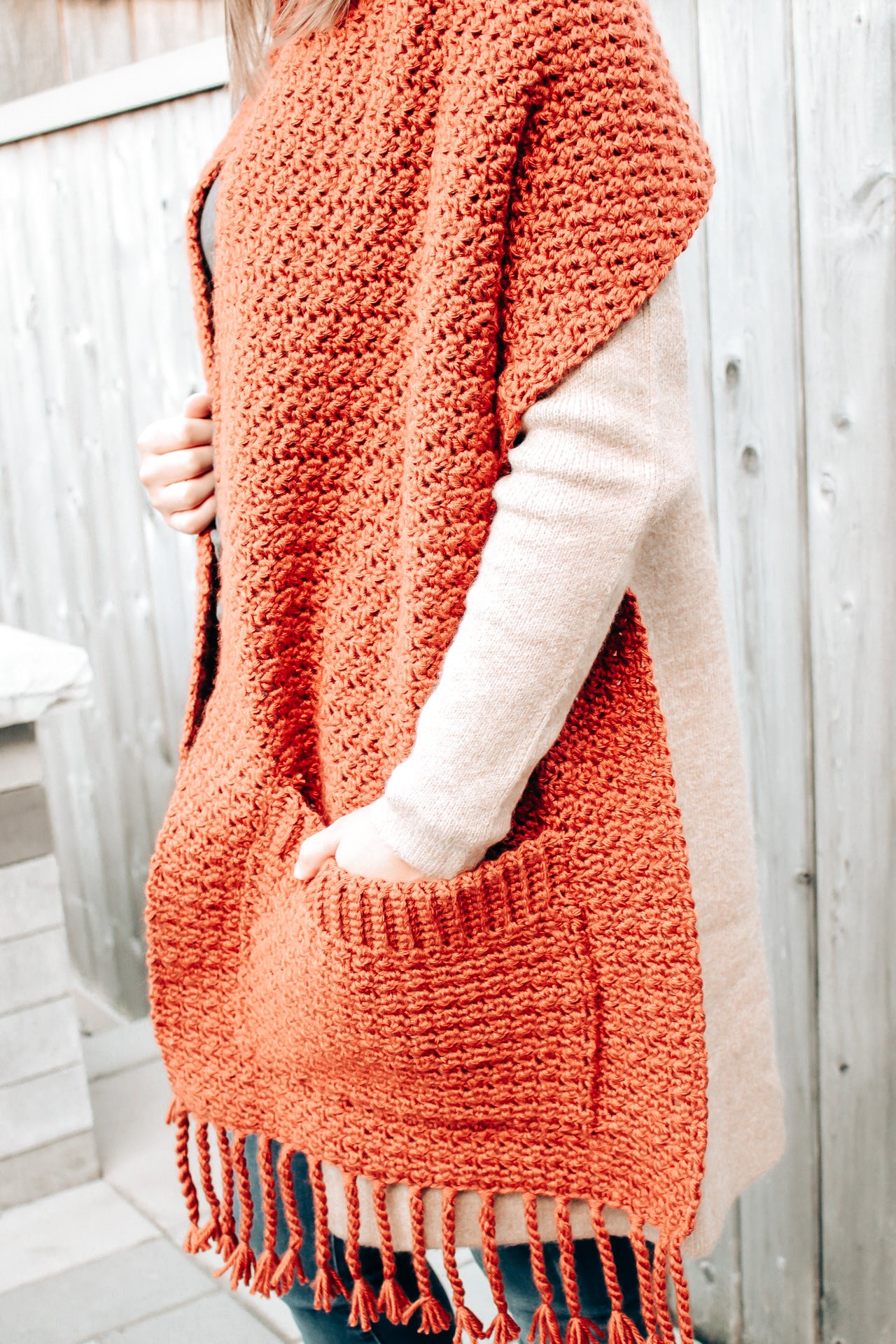 The Amber Blanket Scarf - Crochet Pattern