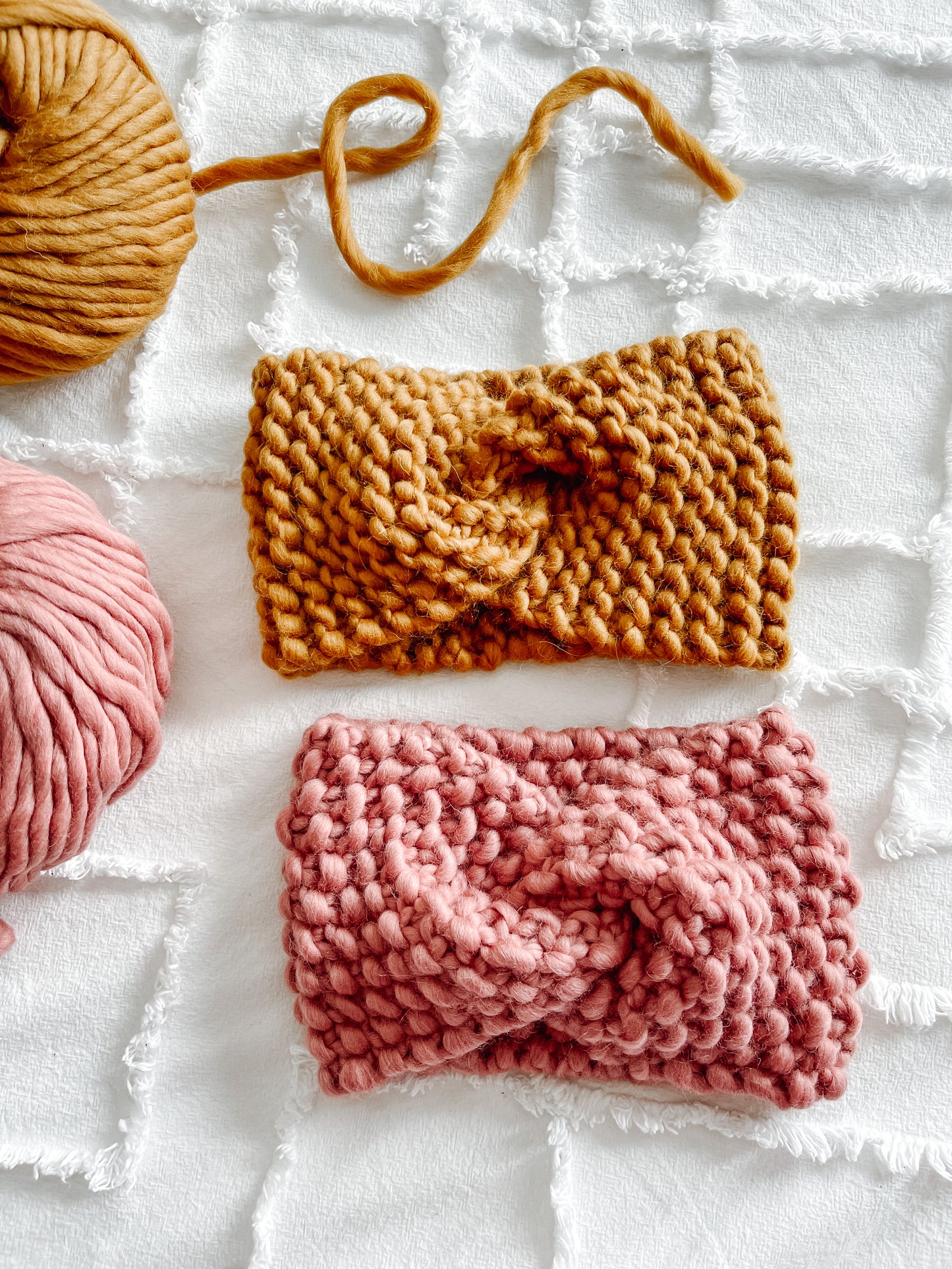 Twisted Headbands - Knitting Pattern