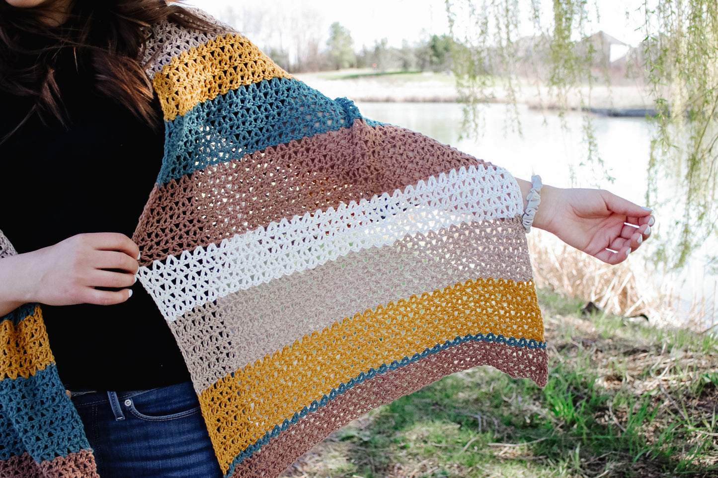 Summer Nights Wrap - Crochet Pattern