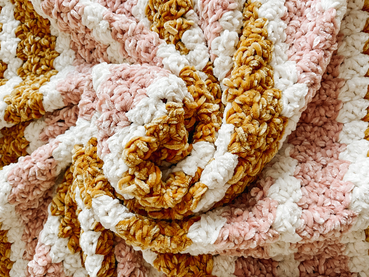Sunny Baby Blanket - Crochet Pattern
