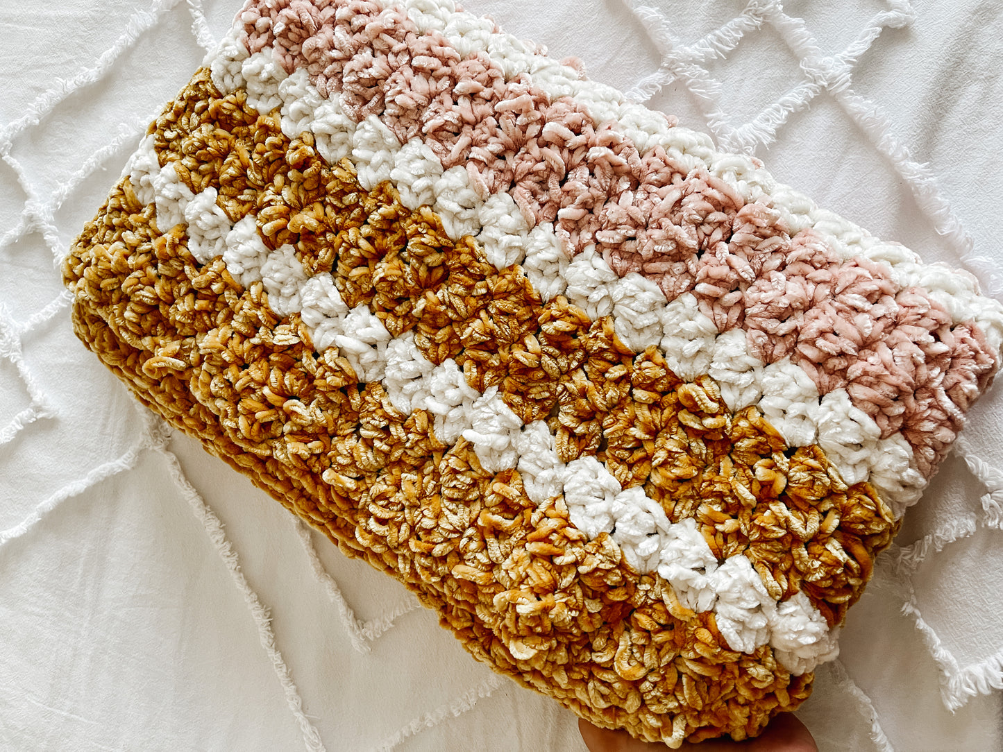 Sunny Baby Blanket - Crochet Pattern