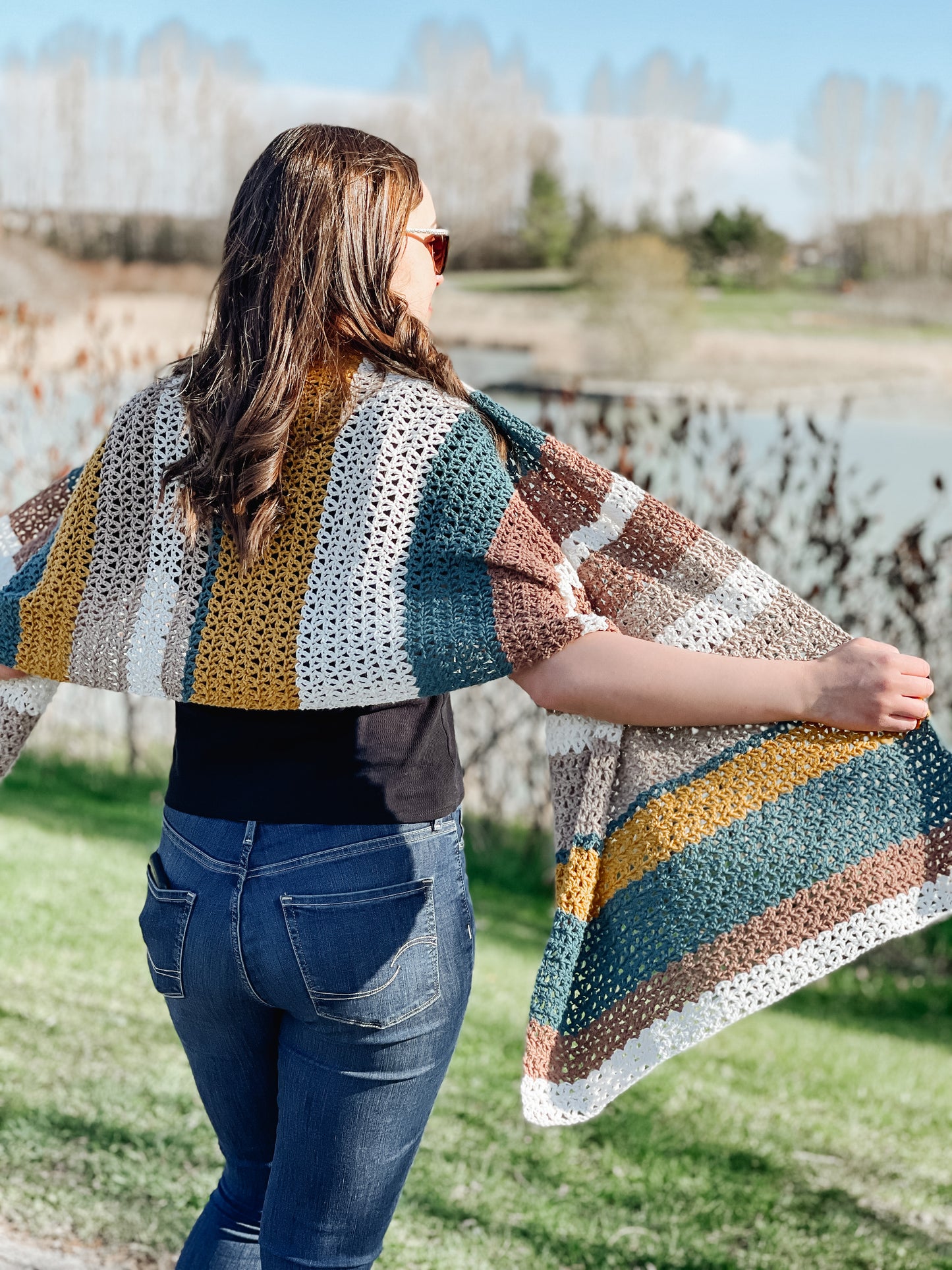 Summer Nights Wrap - Crochet Pattern