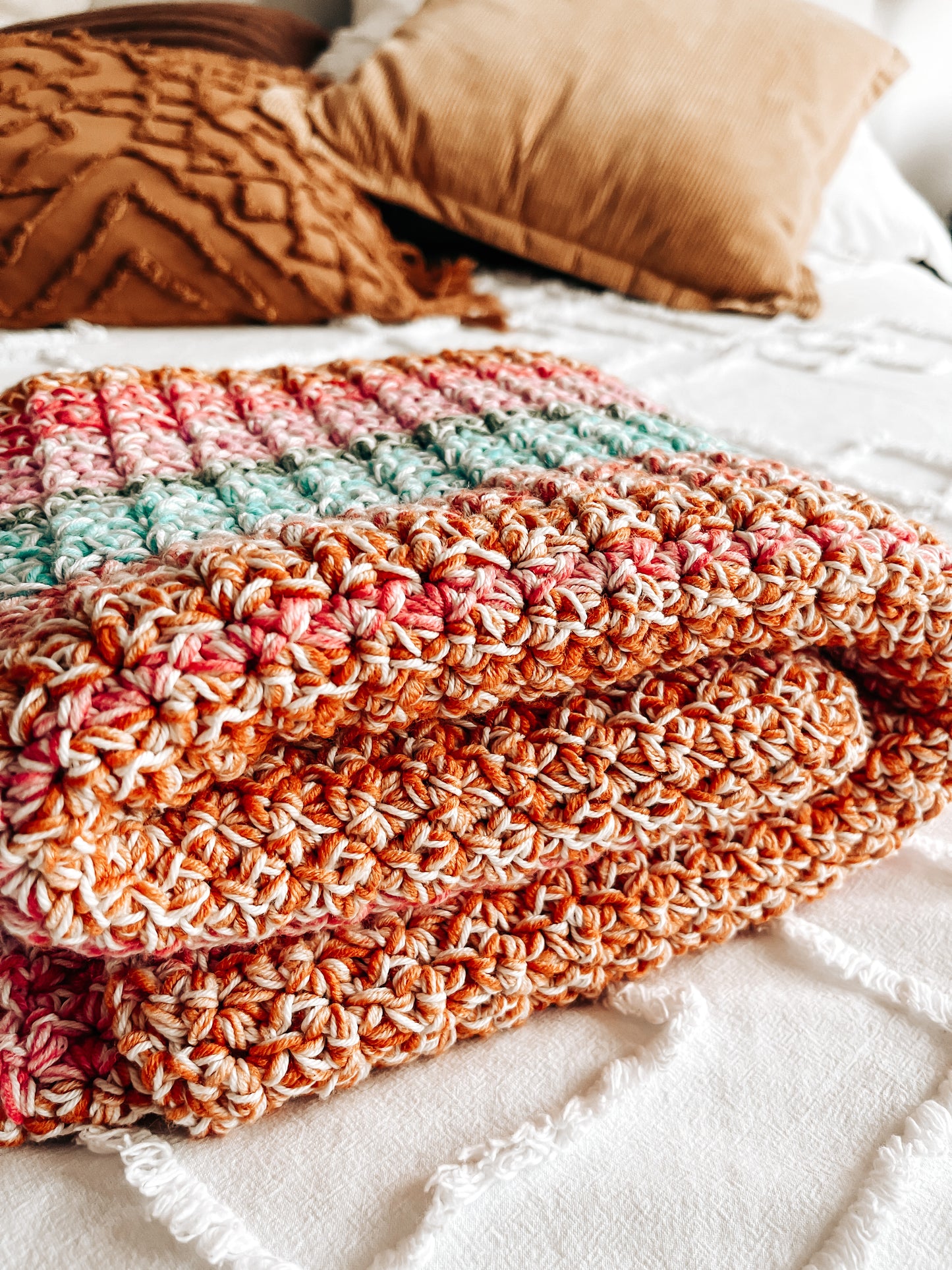 Allegra Blanket - Crochet Pattern