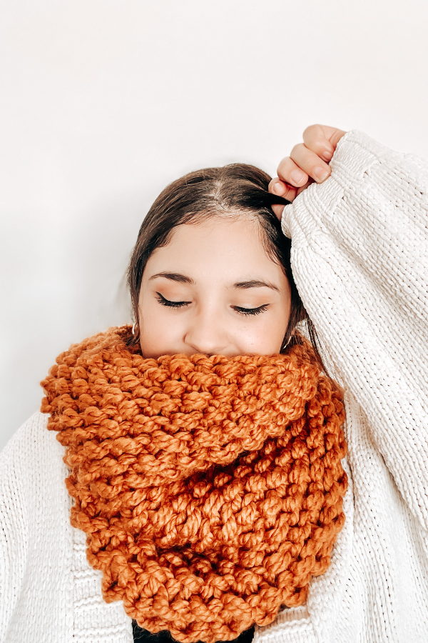 Winter Nights Neck warmer - Knitting Pattern