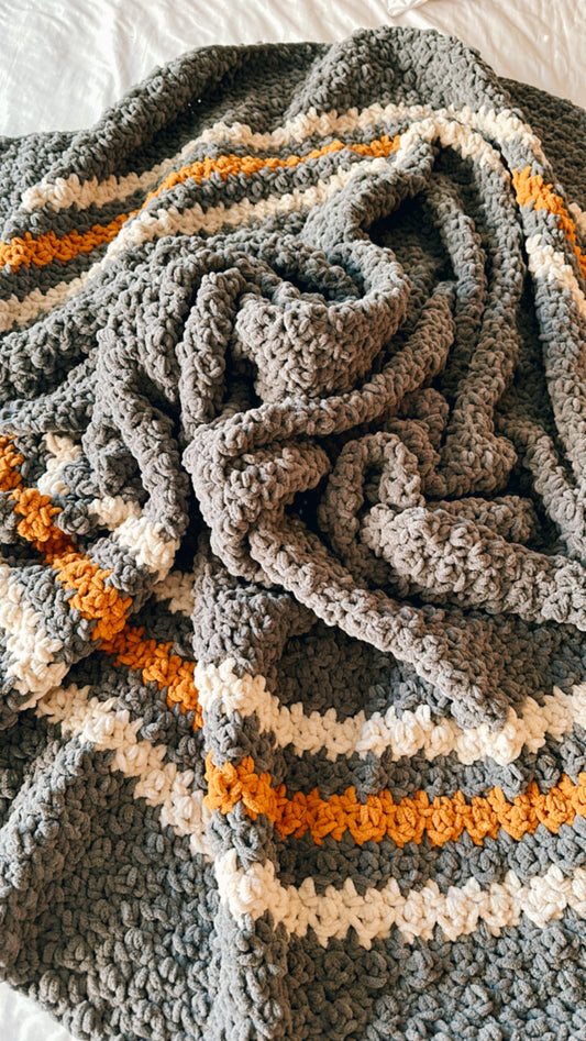 Sunbeam Blanket –  Crochet Pattern