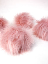 Load image into Gallery viewer, Blush - Faux Fur Pompom
