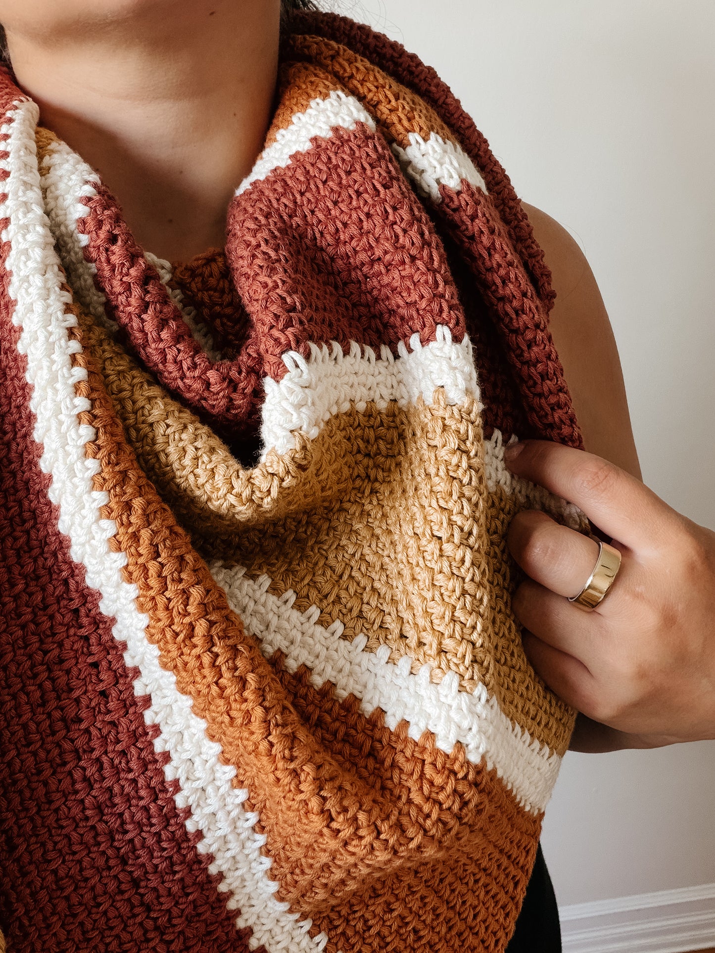 Sunset Shawl - Crochet Pattern