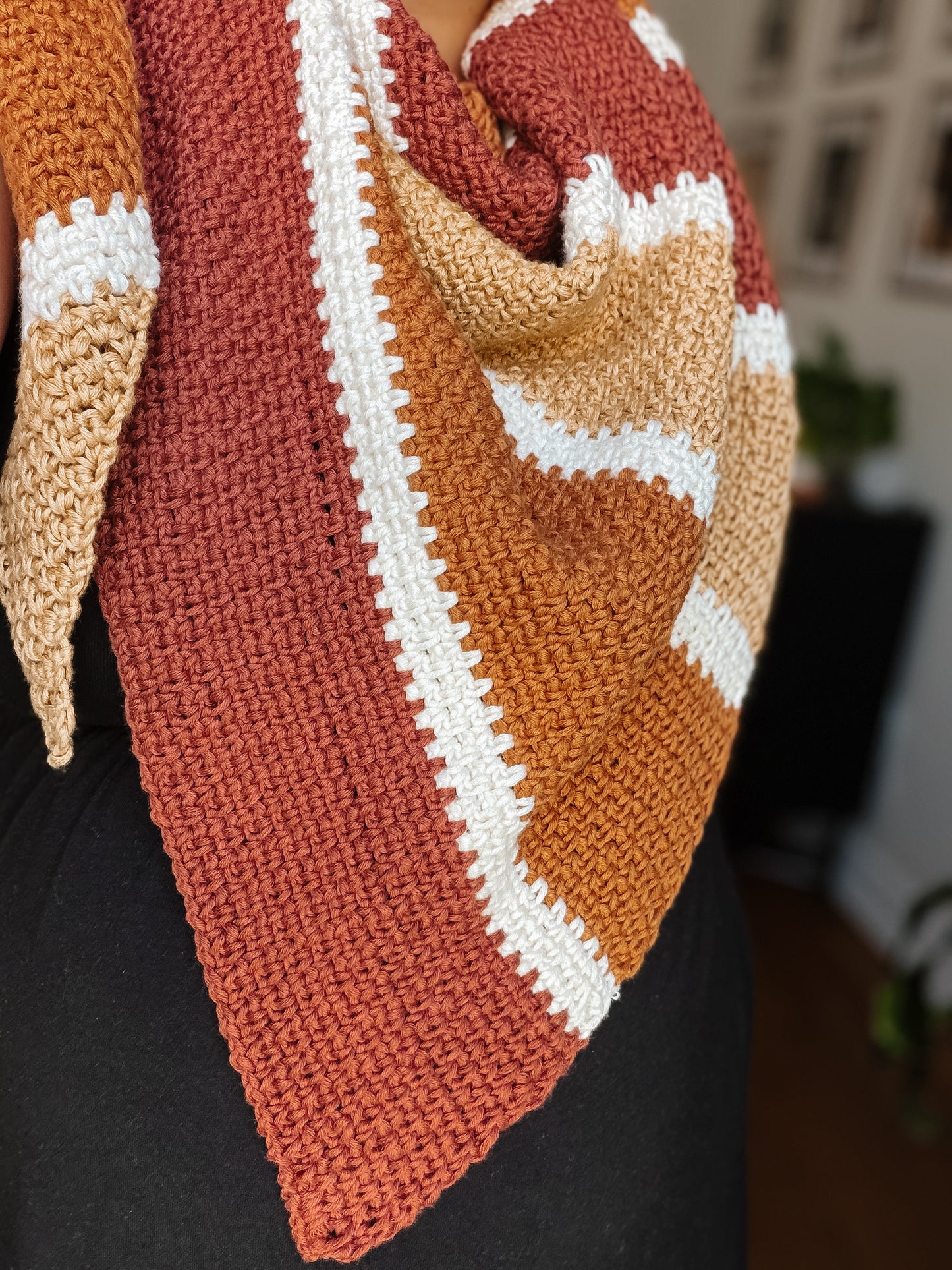 Sunset Shawl - Crochet Pattern