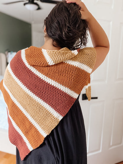 Sunset Shawl - Crochet Pattern
