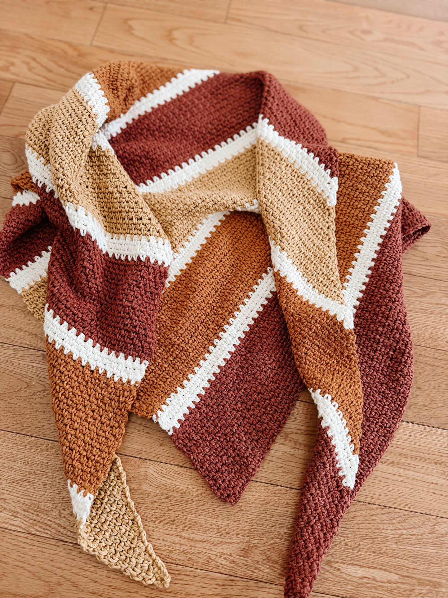 Sunset Shawl - Crochet Pattern