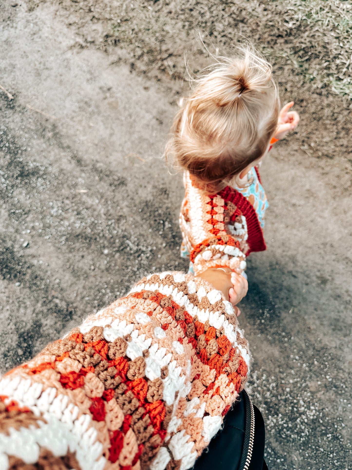 Riverbed Cardigan Junior - Crochet Pattern