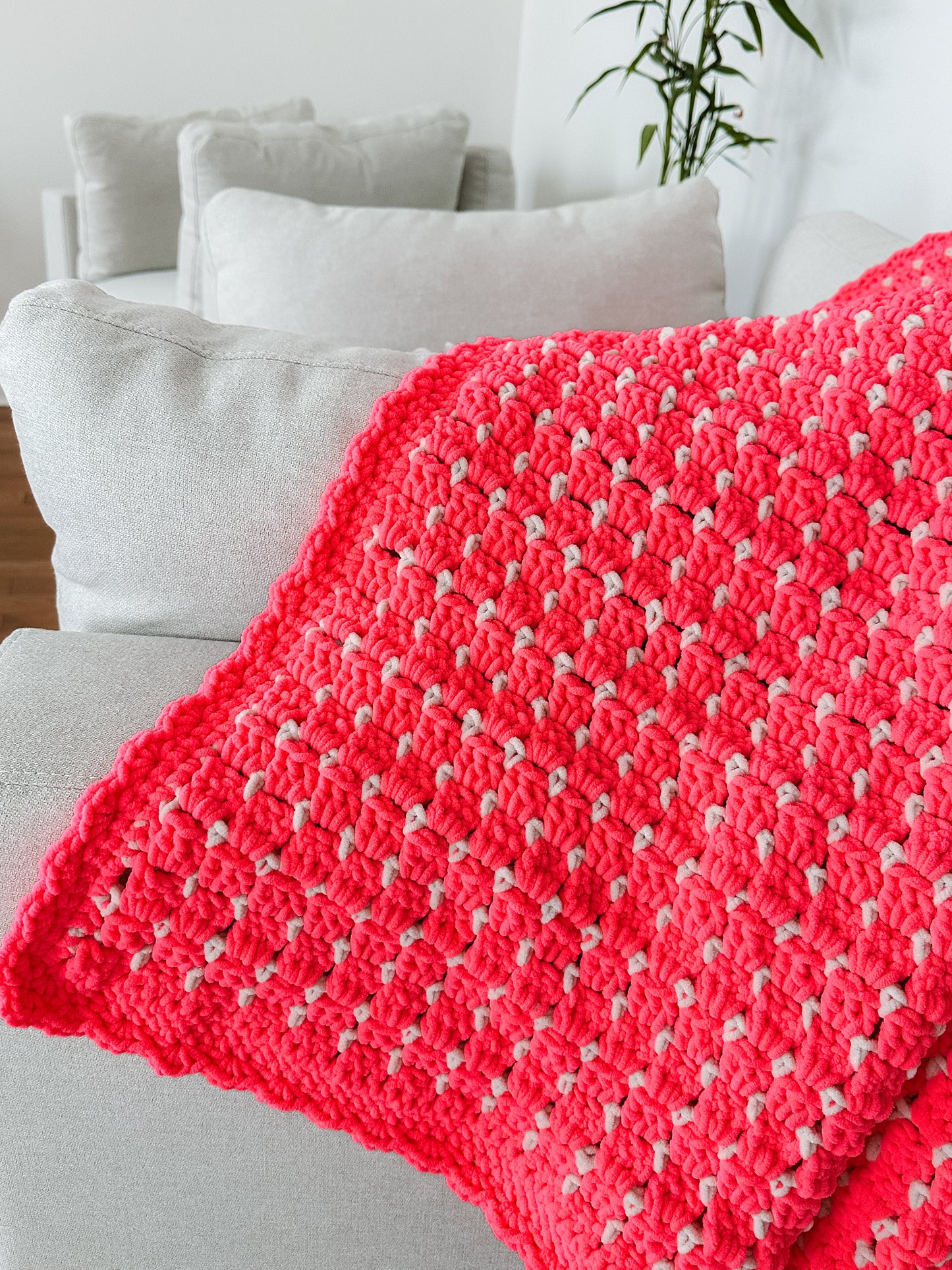 Cloud Blanket Bulky Version - Crochet Pattern