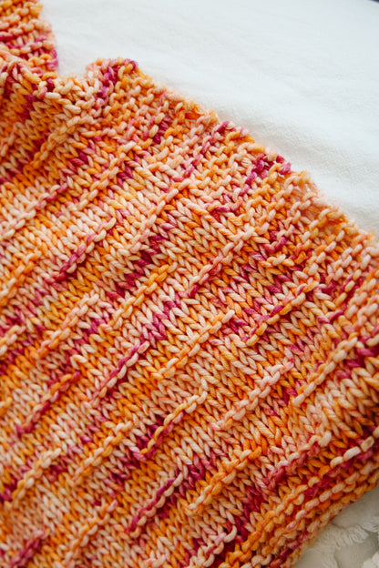 Sunrise Blanket - Knitting Pattern