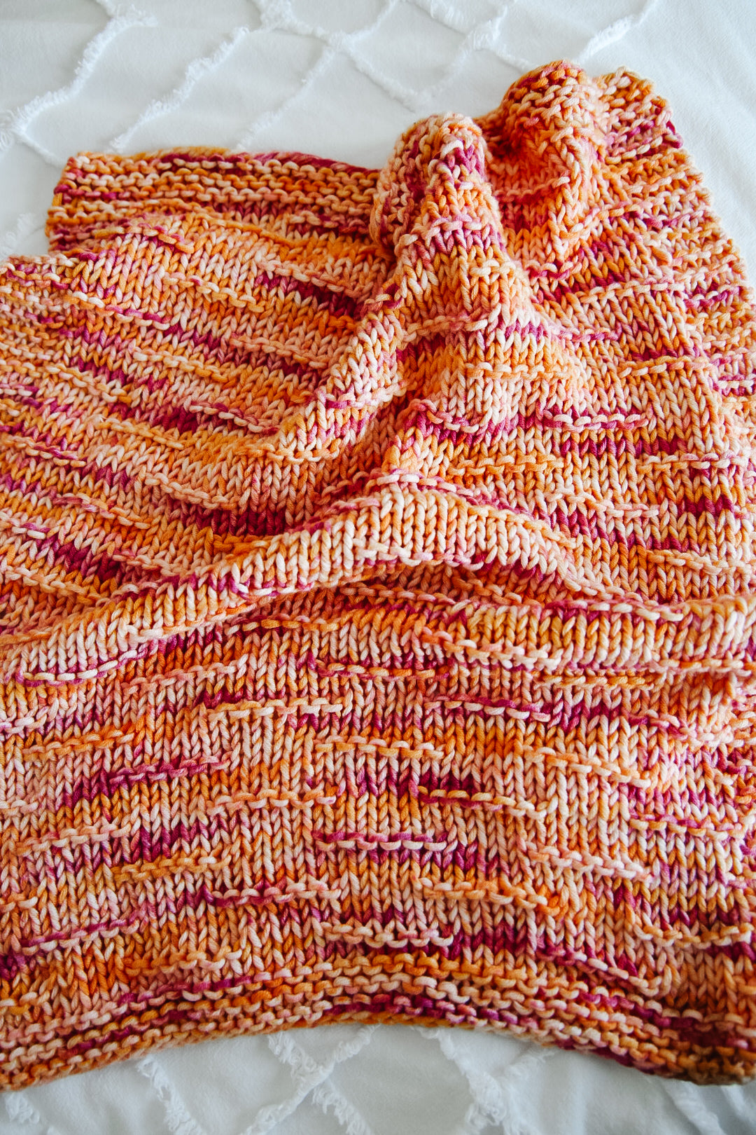 Sunrise Blanket - Knitting Pattern