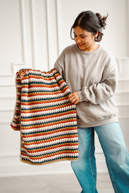 70s Throw - Crochet Pattern