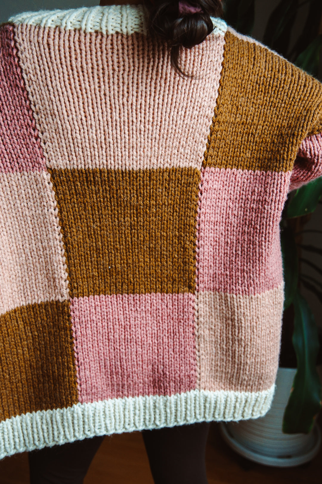 Big Patchwork Cardigan - Knitting Pattern – CJ Dsgn