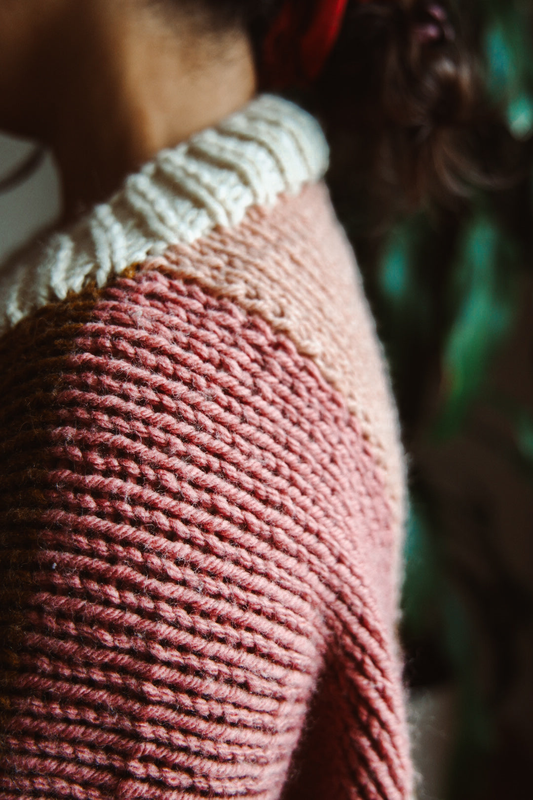 Big Patchwork Cardigan - Knitting Pattern