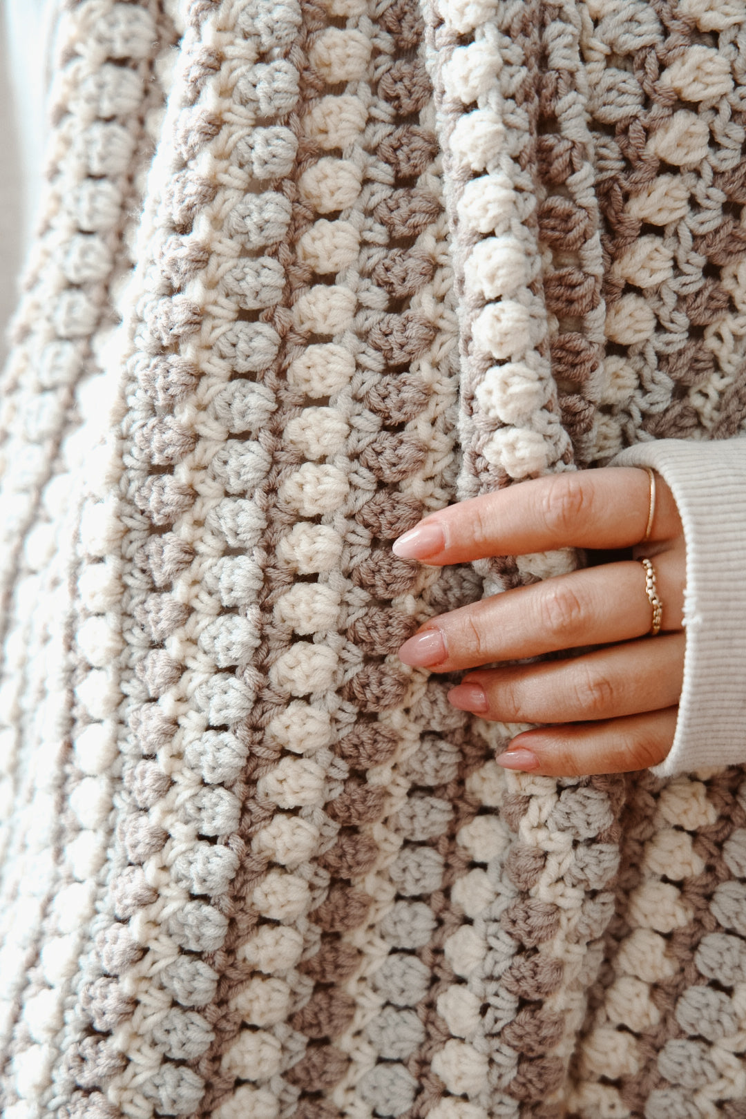 70s Blanket Scarf - Crochet Pattern