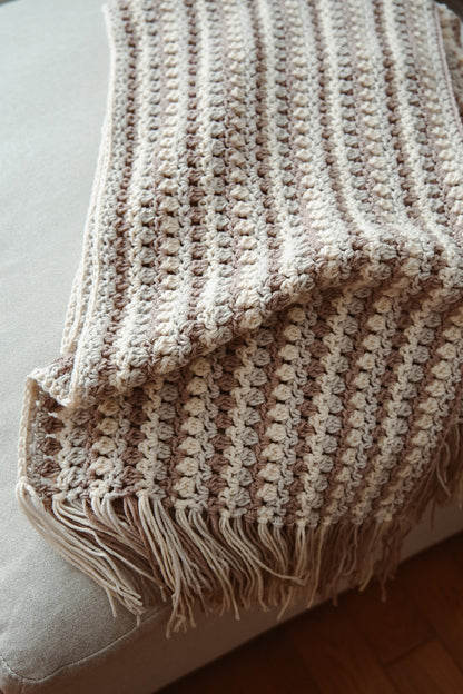 70s Blanket Scarf - Crochet Pattern