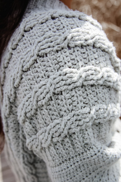 Heirloom Story Cardigan - Crochet Pattern