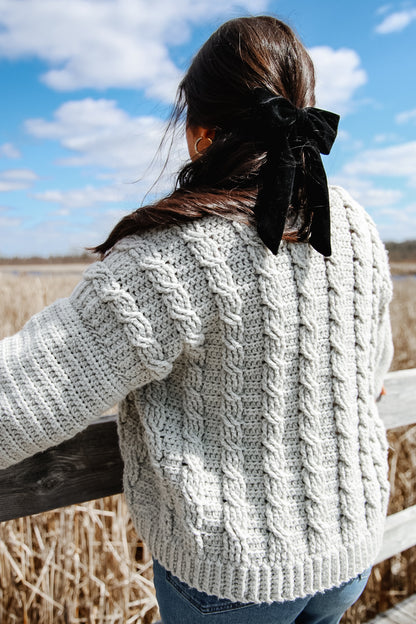 Heirloom Story Cardigan - Crochet Pattern
